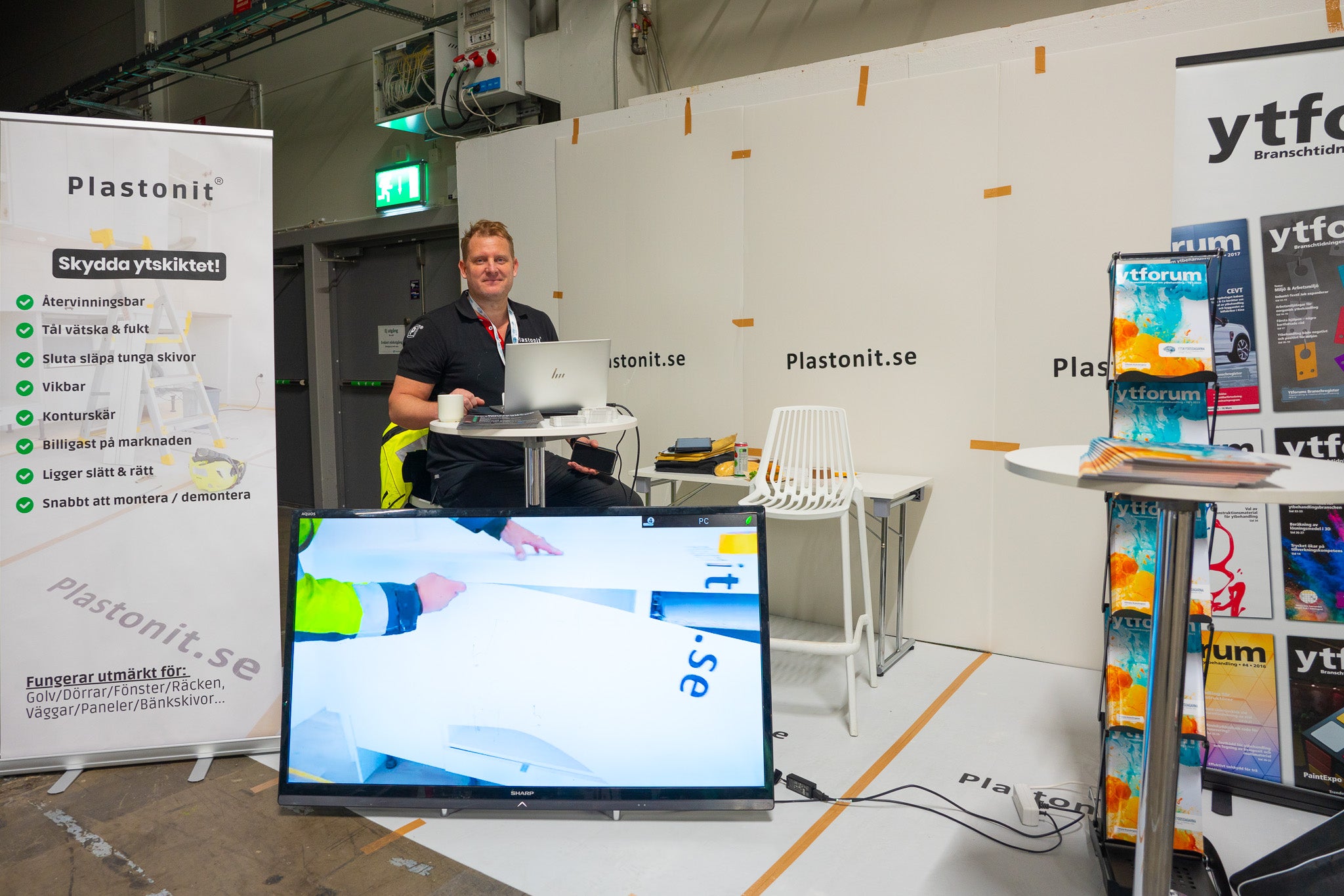 Plastonit på Ytskyddsdagarna 2024