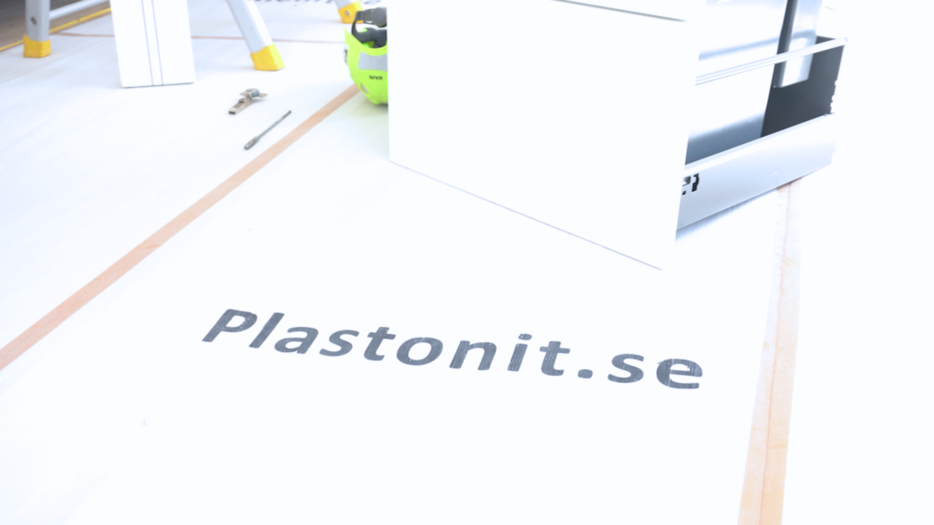 Kanalplast från plastonit, perfekt ytskydd vid renovering och nybyggnation.